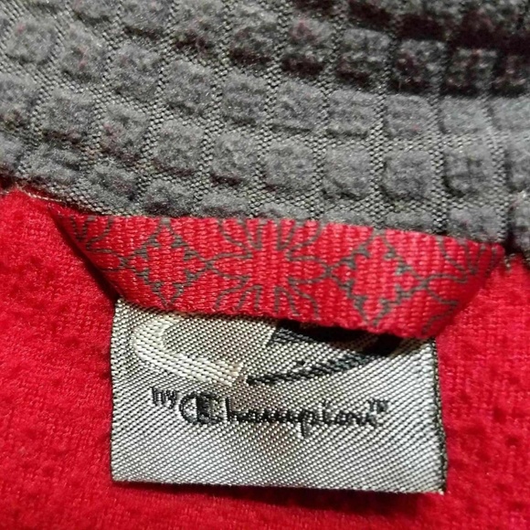 Champion Women’s Fleece Sleeveless Jacket Vest Red - Picture 7 of 7